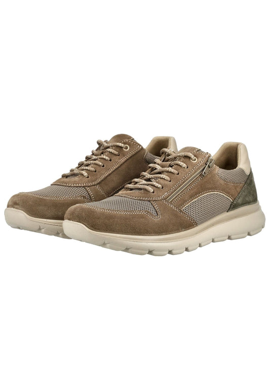 IMAC Sneaker Veloursleder Grau/Braun