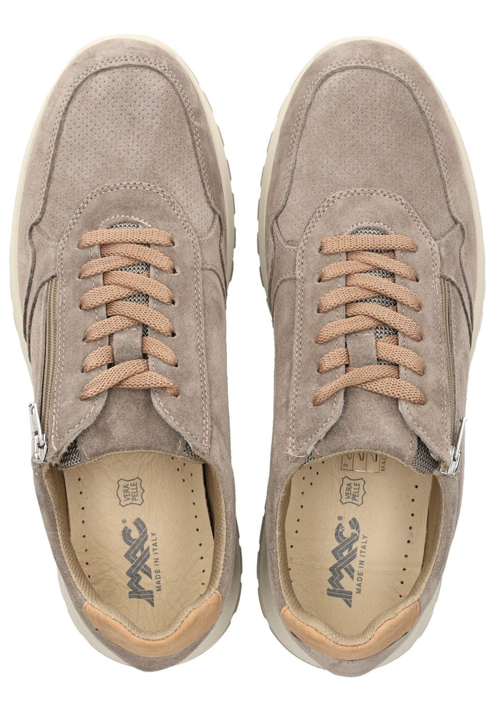 IMAC Sneaker Veloursleder Grün/Beige