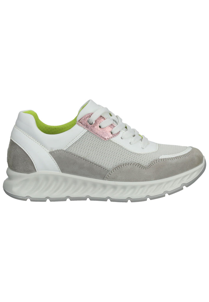 IMAC Sneaker Veloursleder/Mesh Grau/Weiß