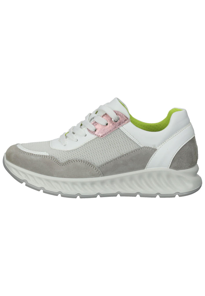 IMAC Sneaker Veloursleder/Mesh Grau/Weiß