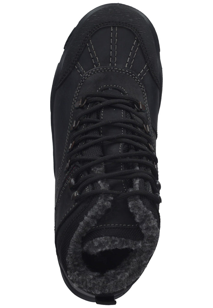 Sport- und Wanderschuhe IMAC Wanderschuhe Leder Schwarz Warmfutter