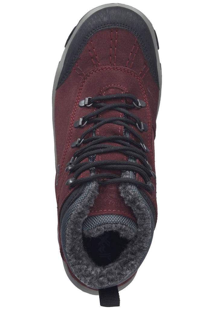 Sport- und Wanderschuhe IMAC Wanderschuhe Leder Weinrot Warmfutter