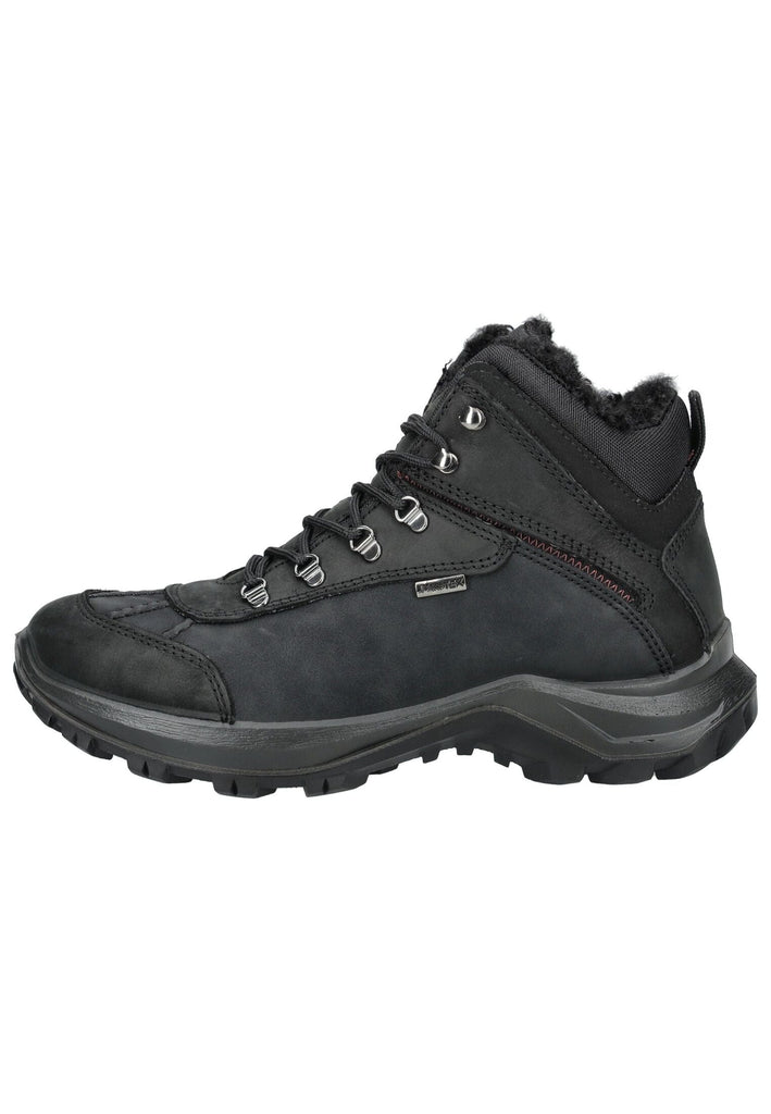 Sport- und Wanderschuhe IMAC Wanderschuhe Nubukleder Schwarz Warmfutter