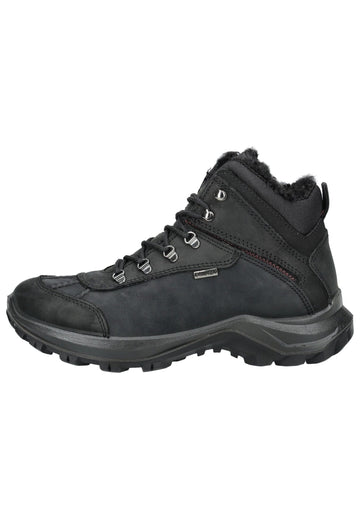 Sport- und Wanderschuhe IMAC Wanderschuhe Nubukleder Schwarz Warmfutter