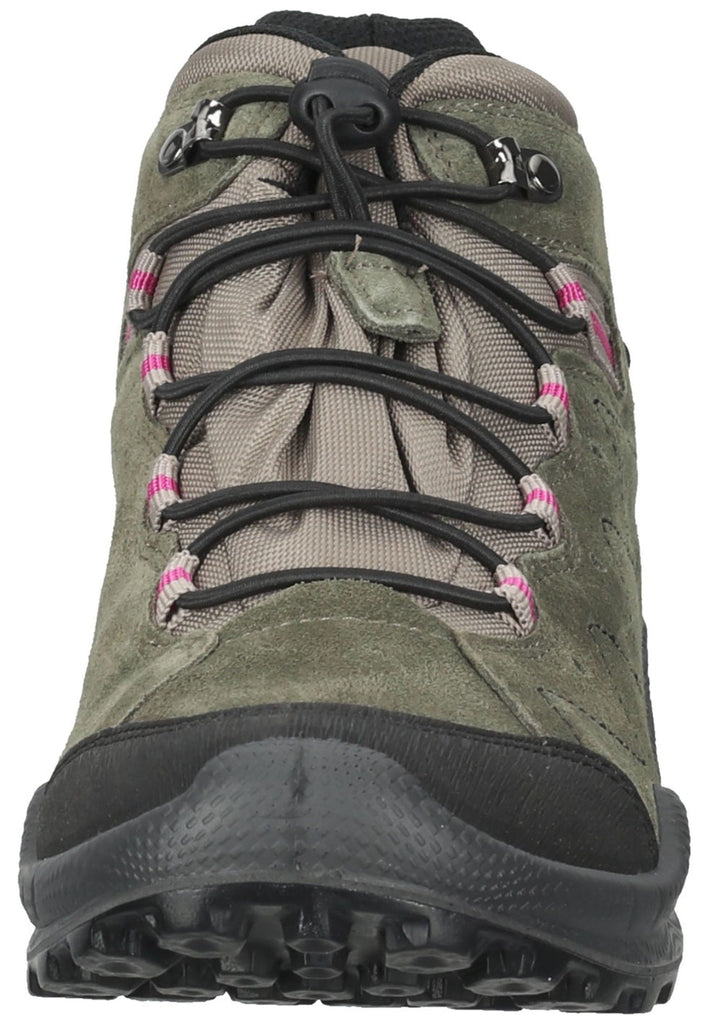 Sport- und Wanderschuhe IMAC Wanderschuhe Veloursleder Schwarz/Grün