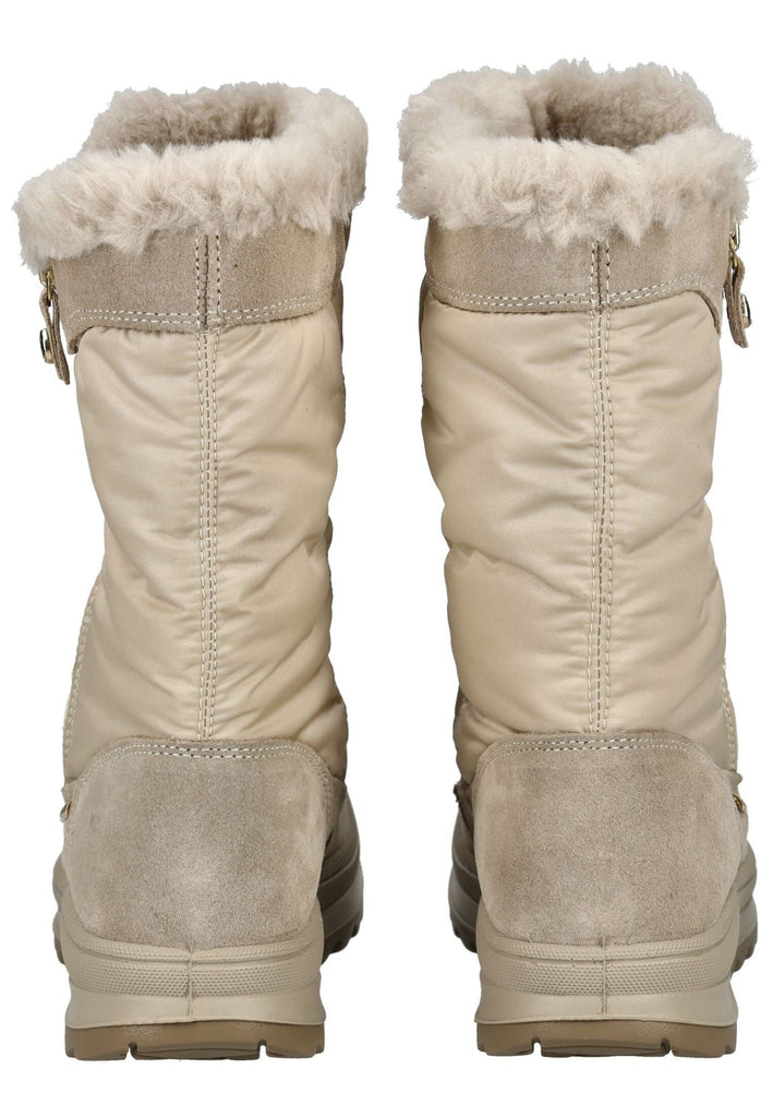 IMAC Stiefel Veloursleder Beige Warmfutter