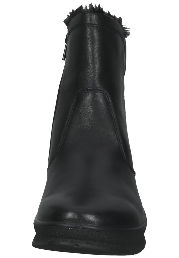 IMAC Stiefelette Glattleder Schwarz Warmfutter