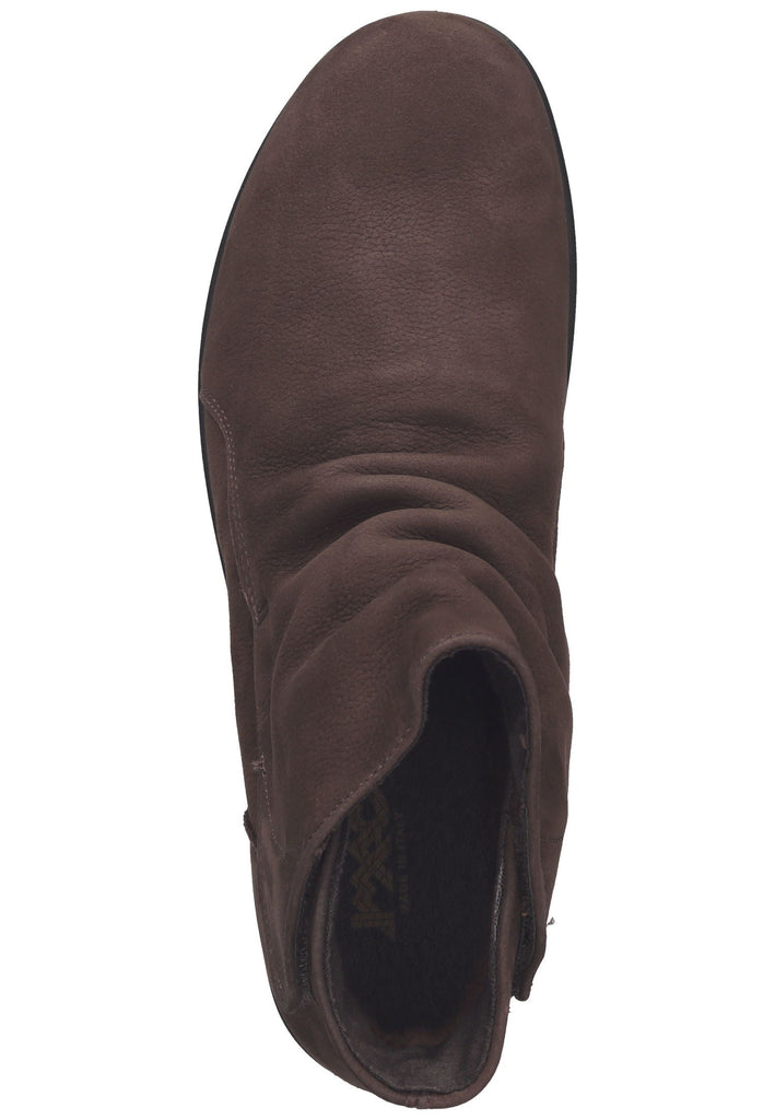 IMAC Stiefelette Leder Blau/Braun Warmfutter