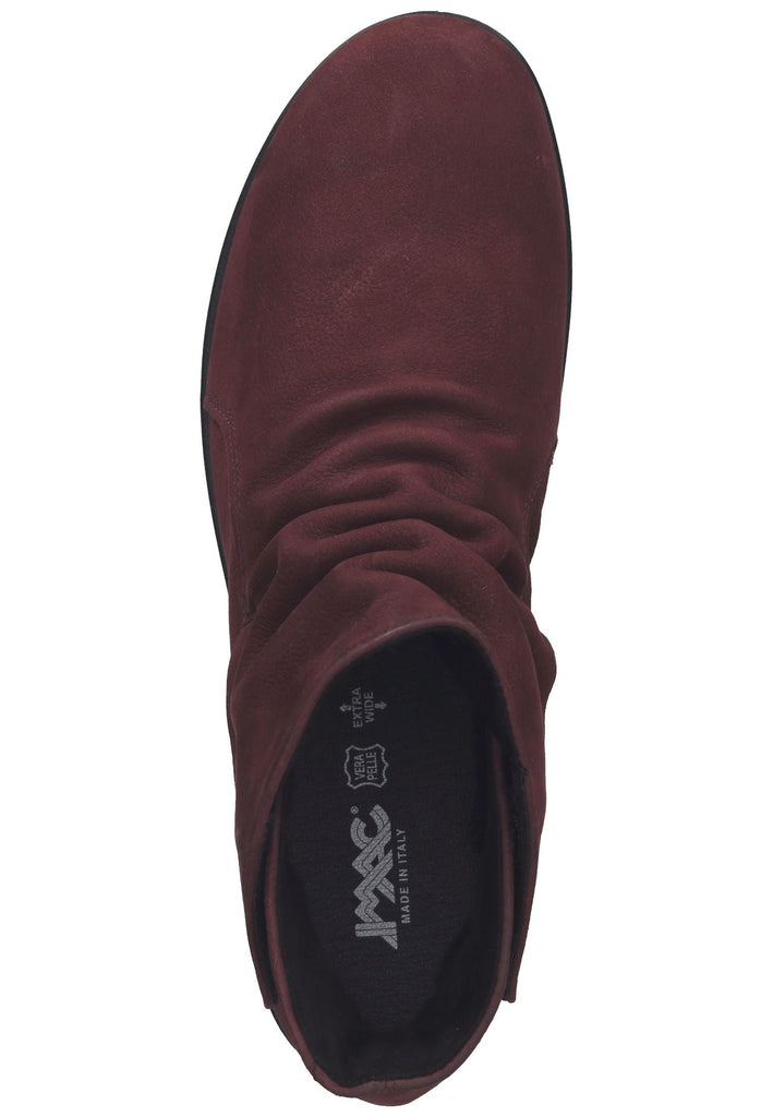 IMAC Stiefelette Leder Bordeaux Warmfutter
