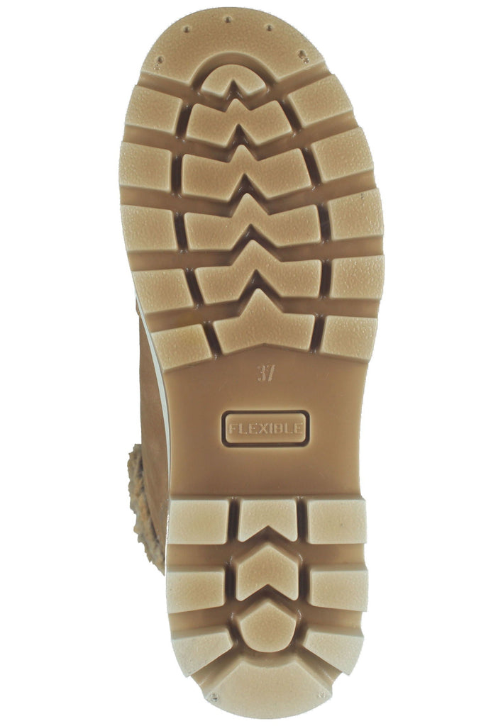 IMAC Stiefelette Leder Camel Warmfutter