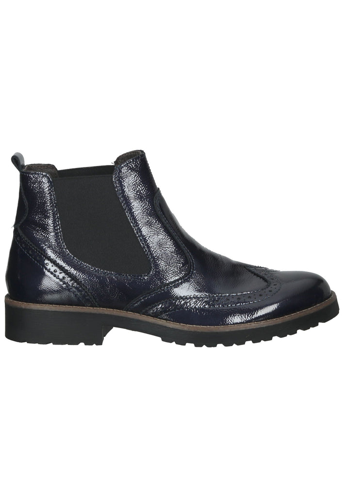 IMAC Stiefelette Leder Dunkelblau