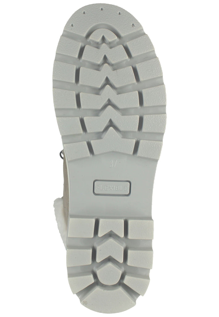 IMAC Stiefelette Leder Hellgrau Warmfutter