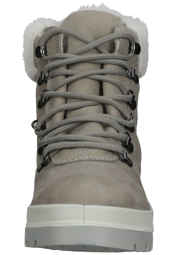 IMAC Stiefelette Leder Hellgrau Warmfutter