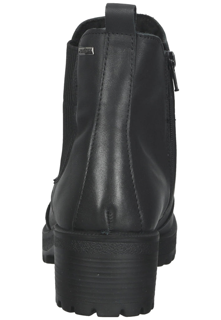 IMAC Stiefelette Leder Schwarz Warmfutter