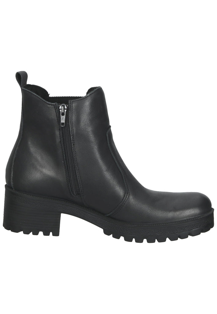 IMAC Stiefelette Leder Schwarz Warmfutter