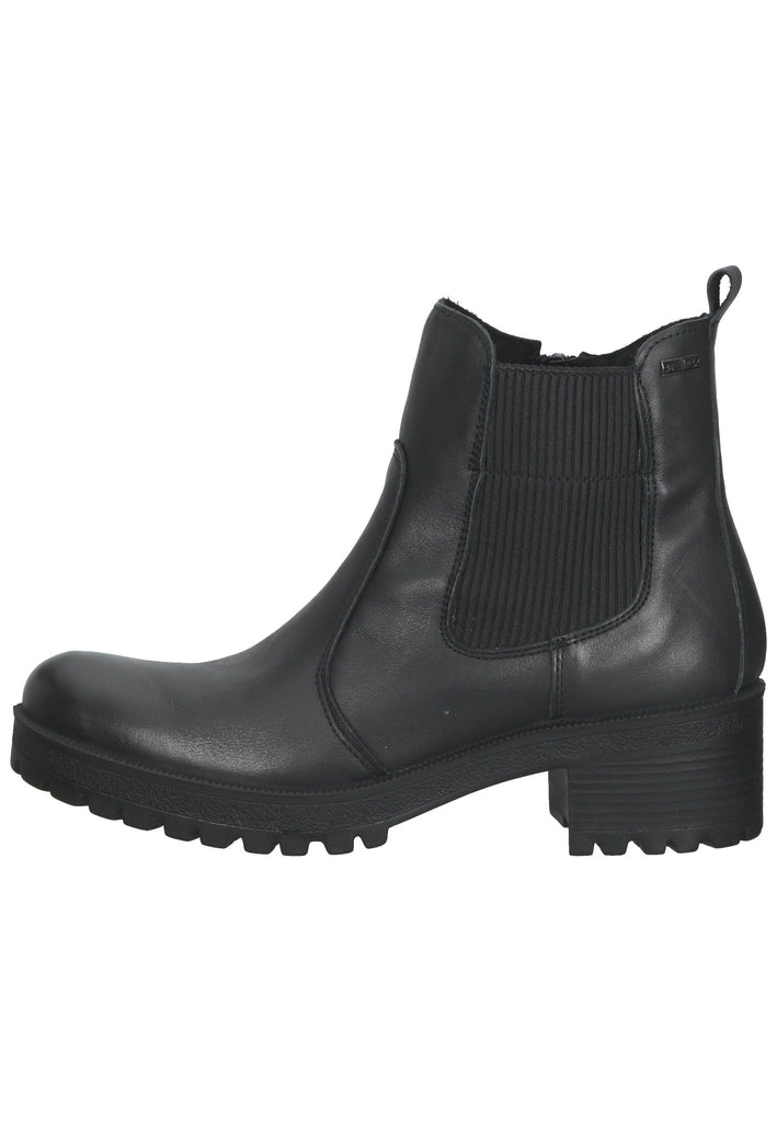 IMAC Stiefelette Leder Schwarz Warmfutter