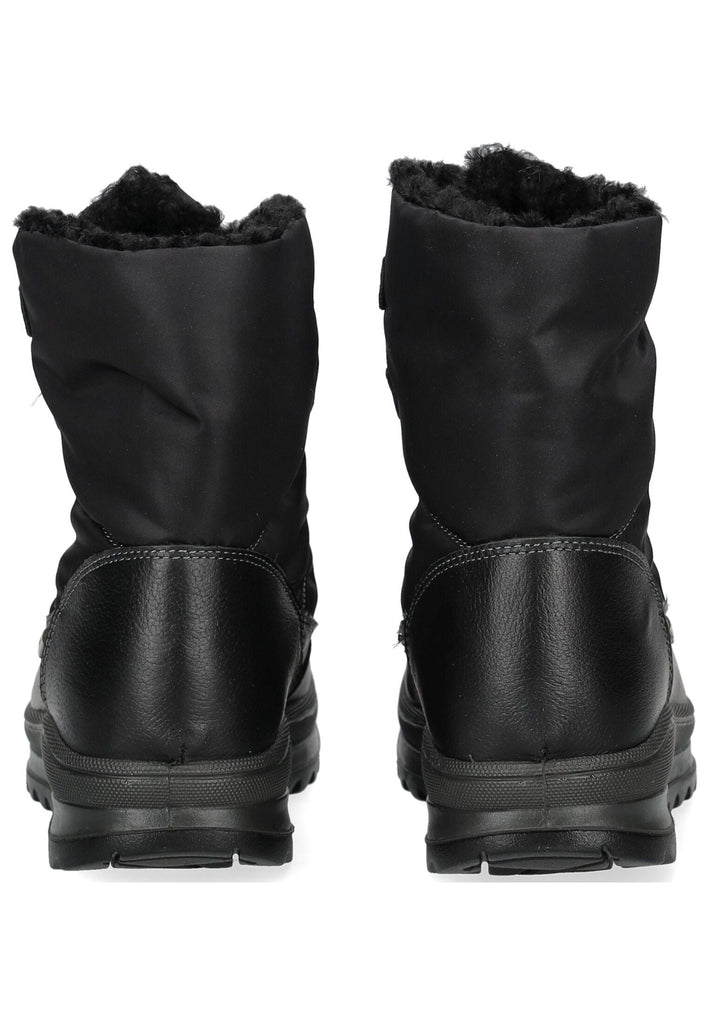 IMAC Stiefelette Leder Schwarz Warmfutter