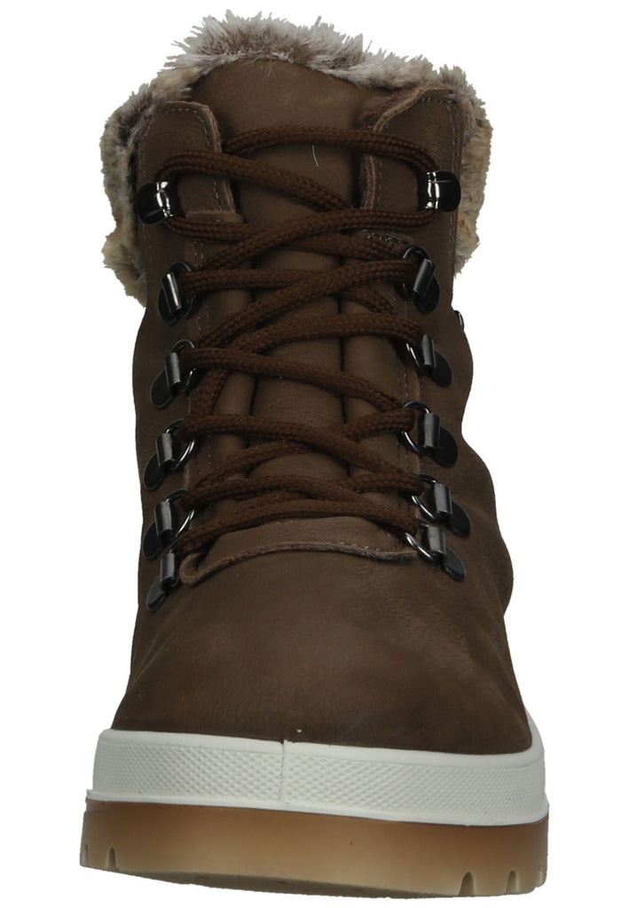 IMAC Stiefelette Leder Taupe Warmfutter