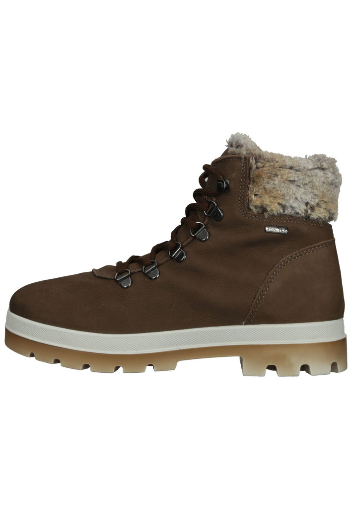 IMAC Stiefelette Leder Taupe Warmfutter