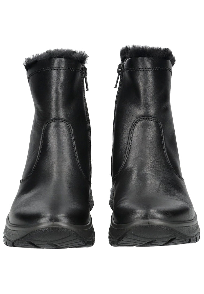 IMAC Stiefelette Nappaleder Schwarz Warmfutter