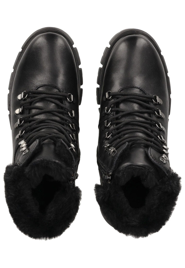 IMAC Stiefelette Nappaleder Schwarz Warmfutter
