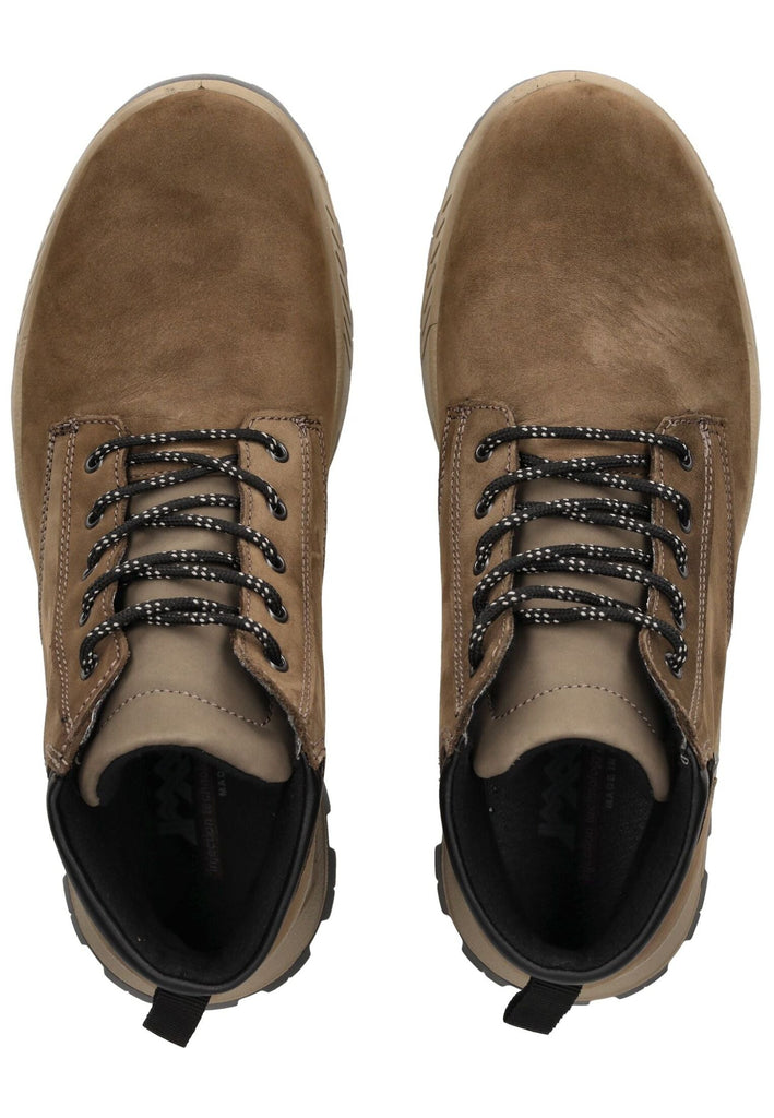 IMAC Stiefelette Nubukleder Beige Warmfutter