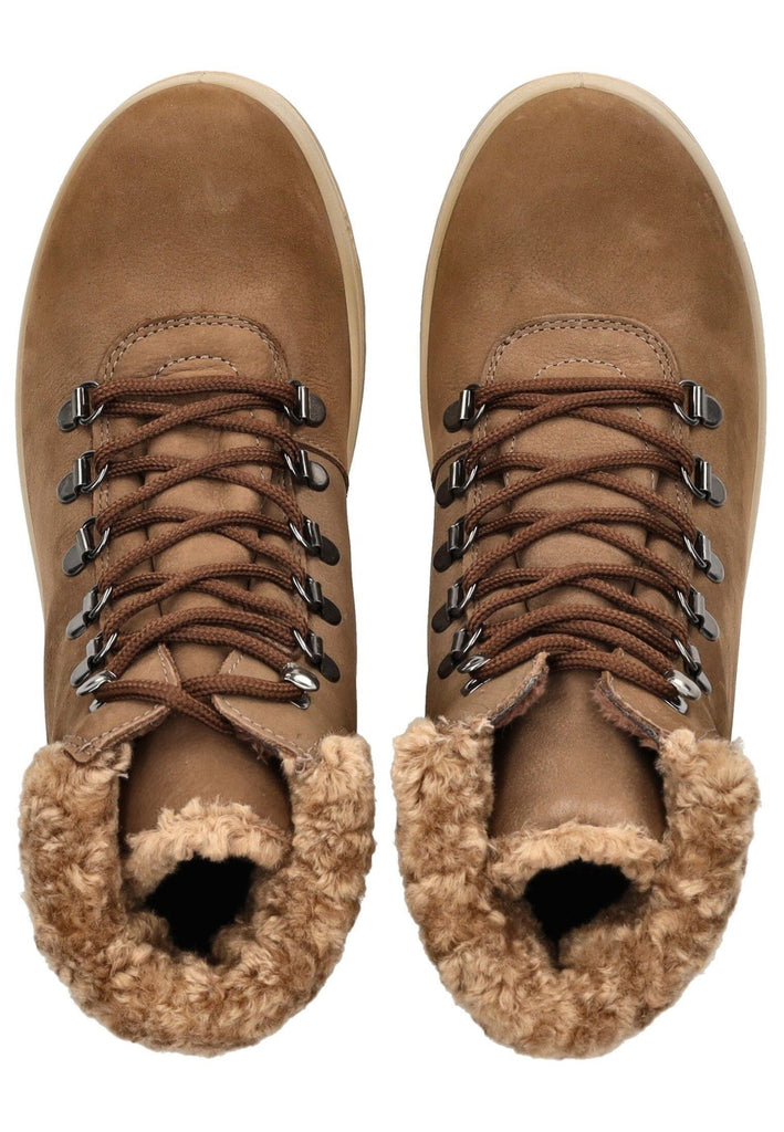 IMAC Stiefelette Nubukleder Braun Warmfutter