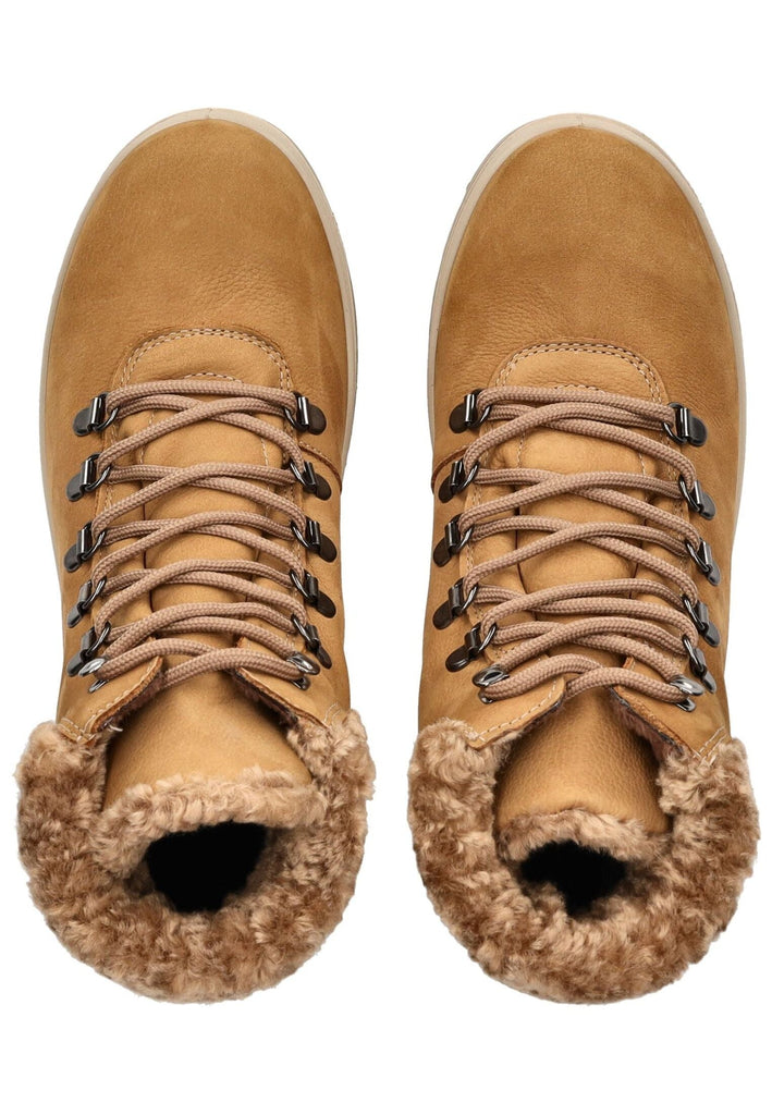 IMAC Stiefelette Nubukleder Camel Warmfutter