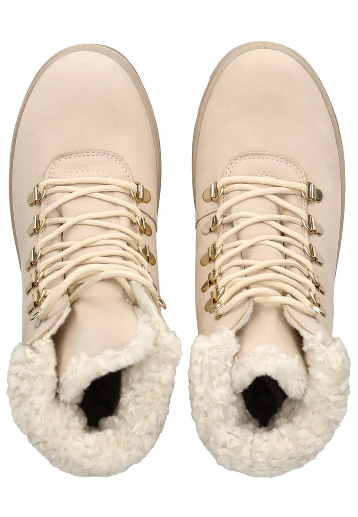 IMAC Stiefelette Nubukleder Hellbeige Warmfutter