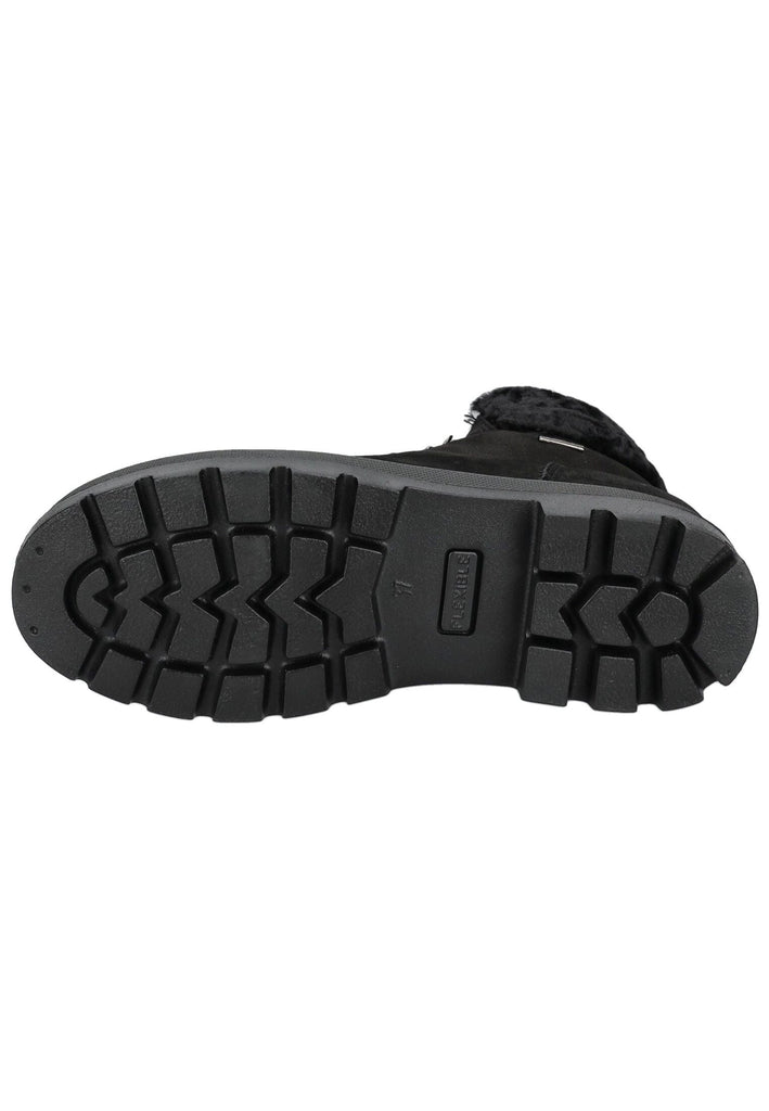 IMAC Stiefelette Nubukleder Schwarz Warmfutter