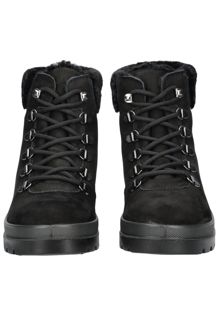 IMAC Stiefelette Nubukleder Schwarz Warmfutter