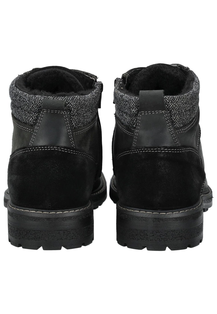IMAC Stiefelette Nubukleder Schwarz Warmfutter