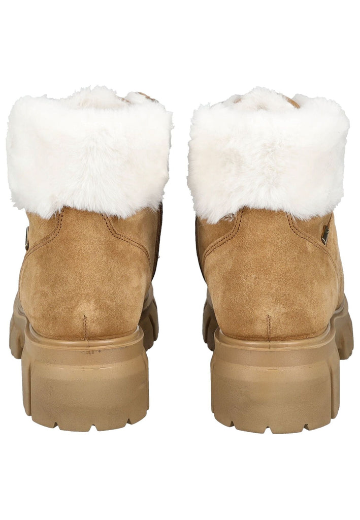 IMAC Stiefelette Veloursleder Caramel Warmfutter