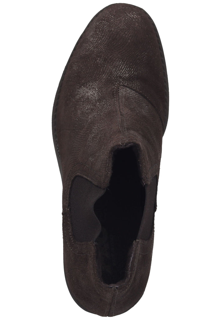 IMAC Stiefelette Veloursleder Dunkelbraun