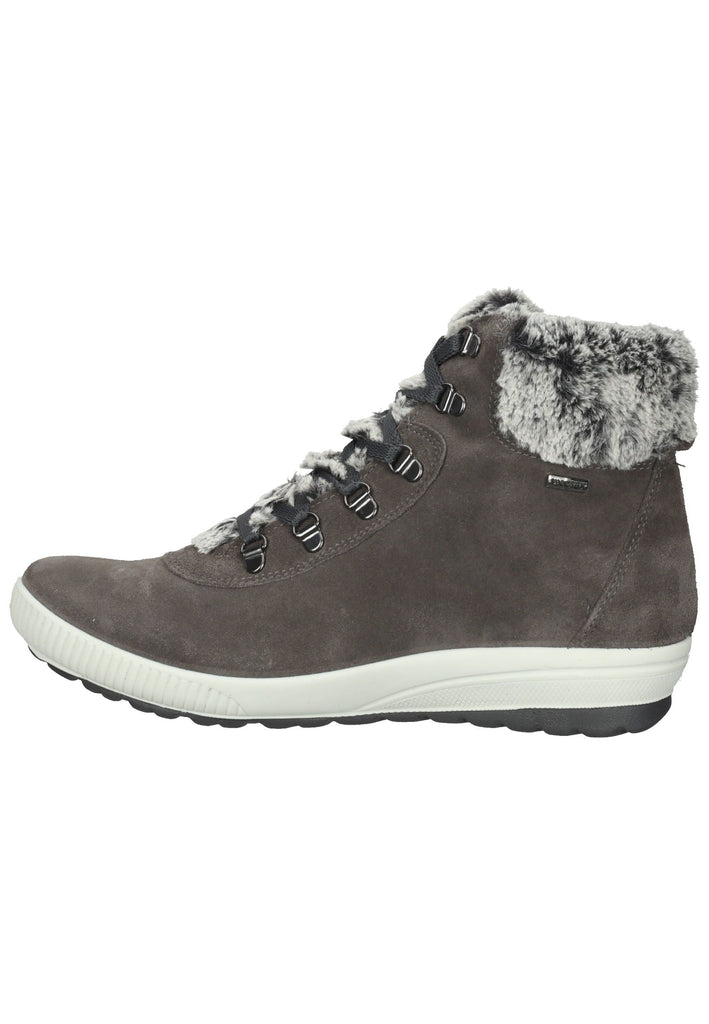 IMAC Stiefelette Veloursleder Dunkelgrau Warmfutter