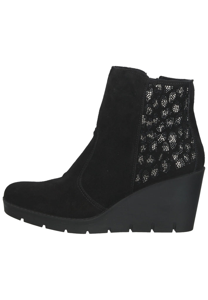 IMAC Stiefelette Veloursleder Schwarz