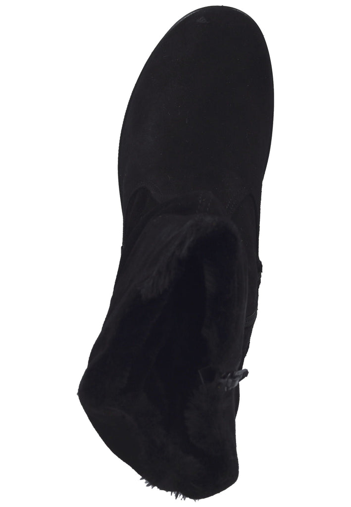IMAC Stiefelette Veloursleder Schwarz Warmfutter