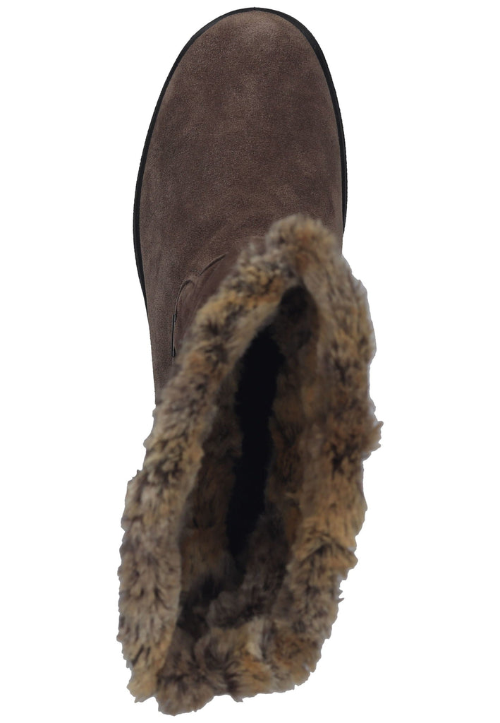 IMAC Stiefelette Veloursleder Taupe Warmfutter