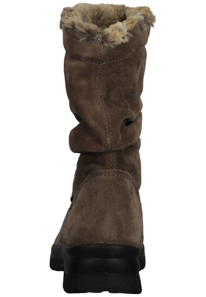 IMAC Stiefelette Veloursleder Taupe Warmfutter