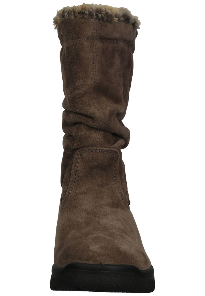 IMAC Stiefelette Veloursleder Taupe Warmfutter