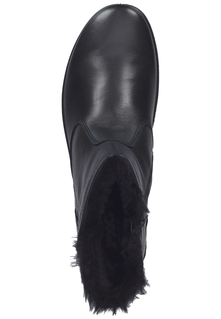 Stiefeletten IMAC Stiefelette Glattleder Schwarz Warmfutter