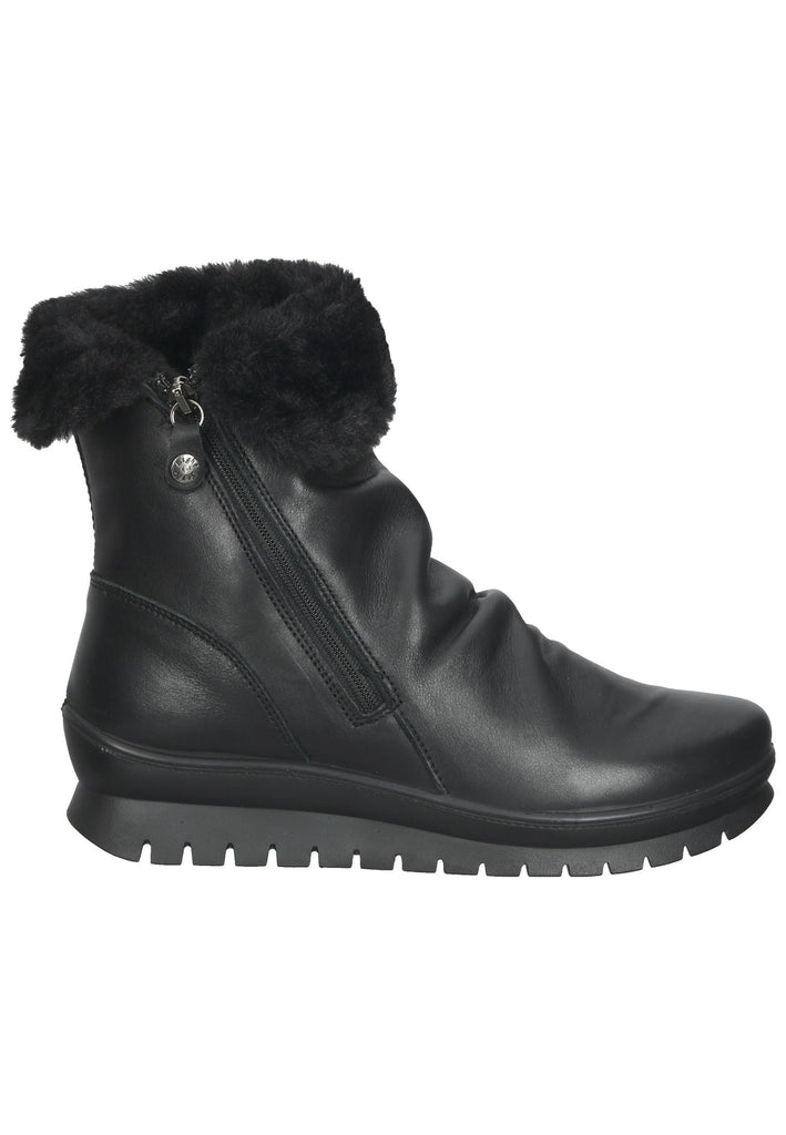 Stiefeletten IMAC Stiefelette Nappaleder Schwarz Warmfutter