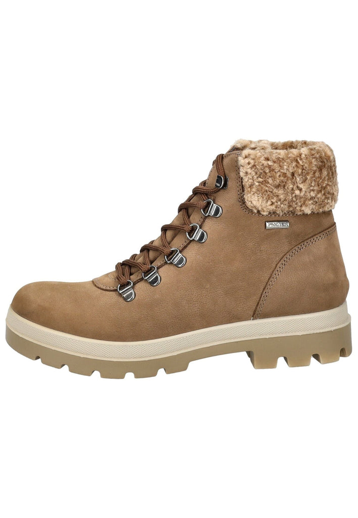 Stiefeletten IMAC Stiefelette Nubukleder Braun Warmfutter