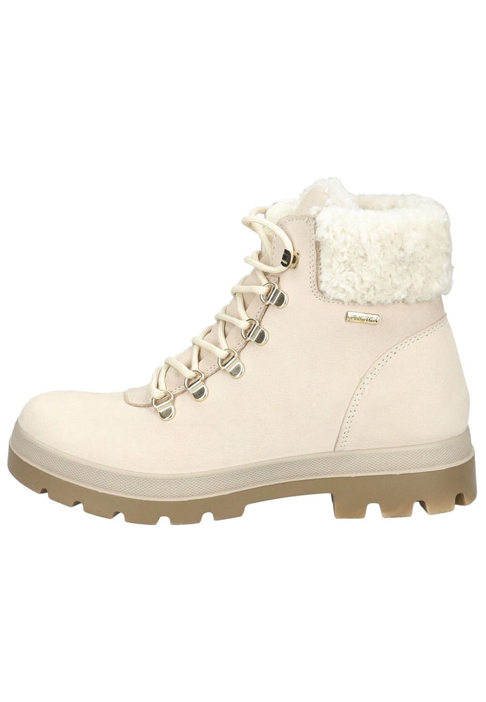 Stiefeletten IMAC Stiefelette Nubukleder Hellbeige Warmfutter