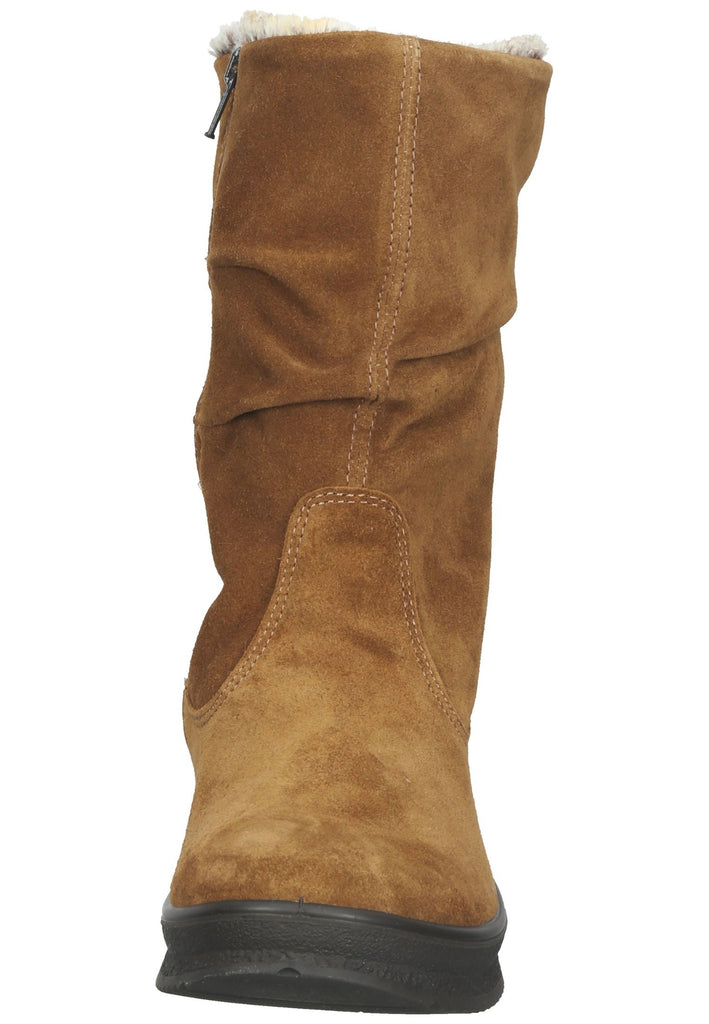 Stiefeletten IMAC Stiefelette Veloursleder Cognac Warmfutter