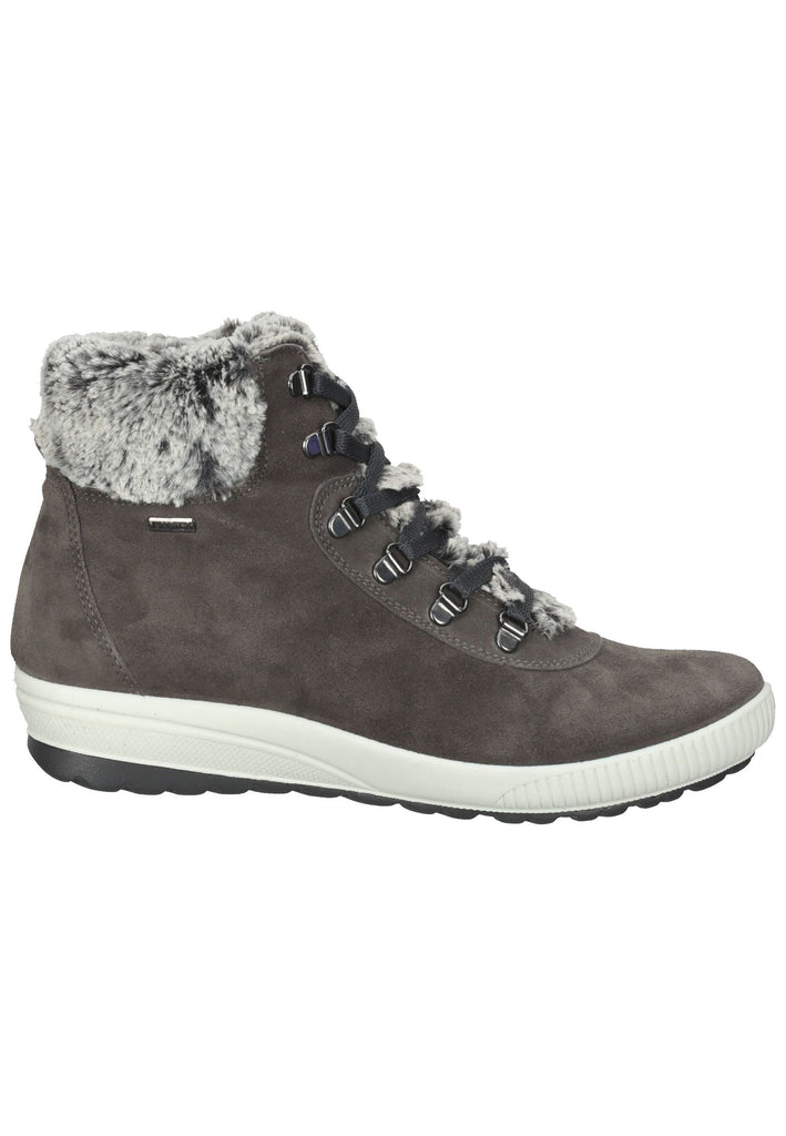 Stiefeletten IMAC Stiefelette Veloursleder Dunkelgrau Warmfutter