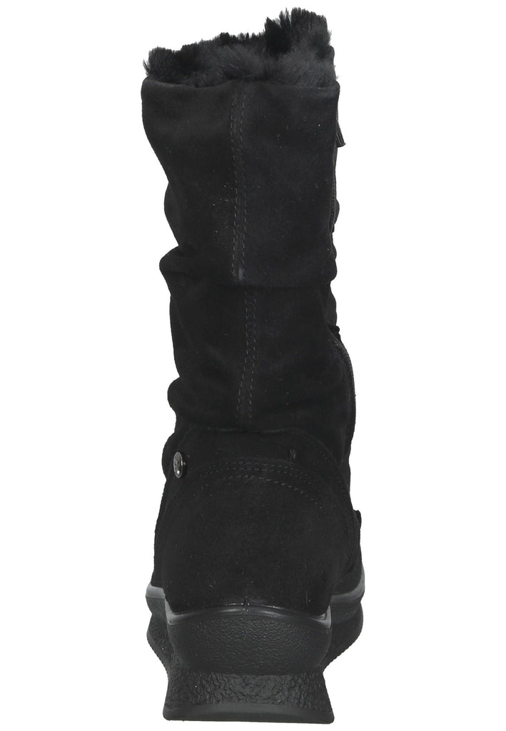 Stiefeletten IMAC Stiefelette Veloursleder Schwarz Warmfutter