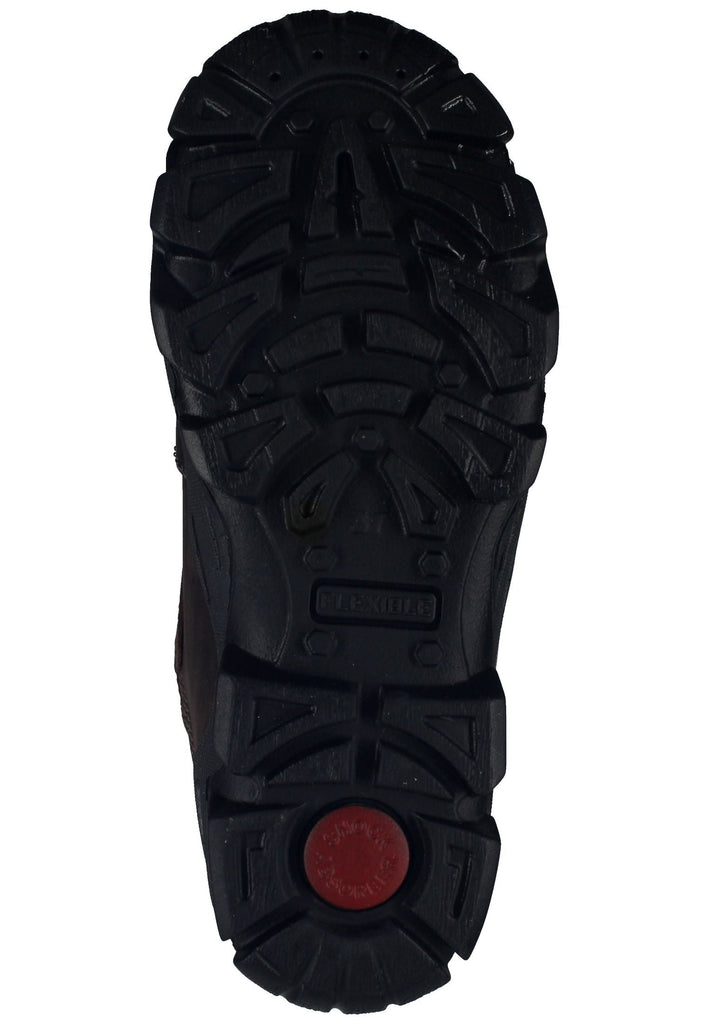 IMAC Wanderschuhe Leder Kaffee Warmfutter