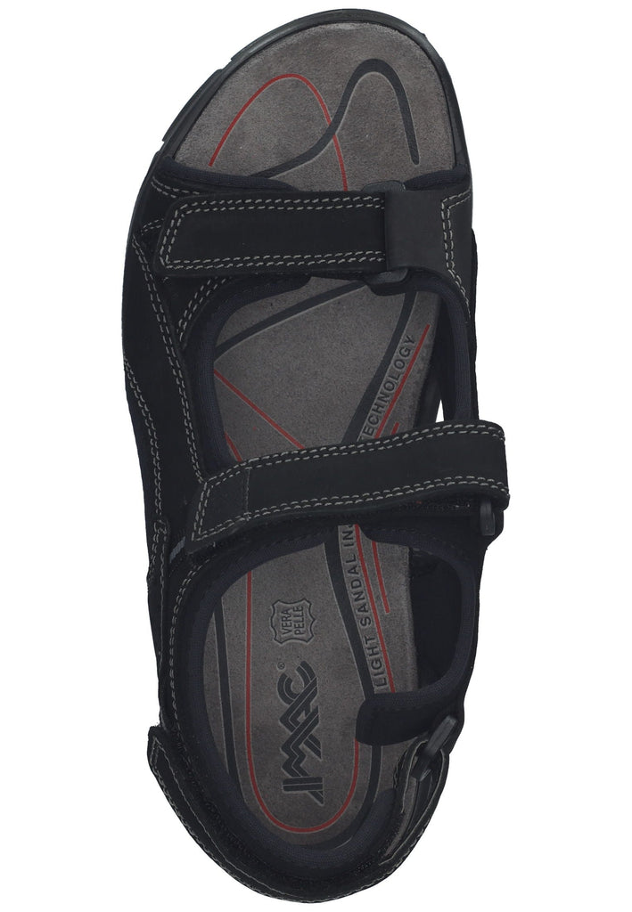 IMAC Wanderschuhe Leder Schwarz/Grau