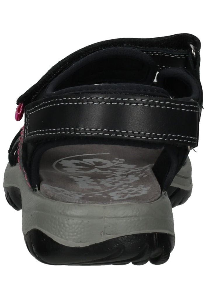 IMAC Wanderschuhe Leder Schwarz/Pink